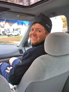Nate in Car